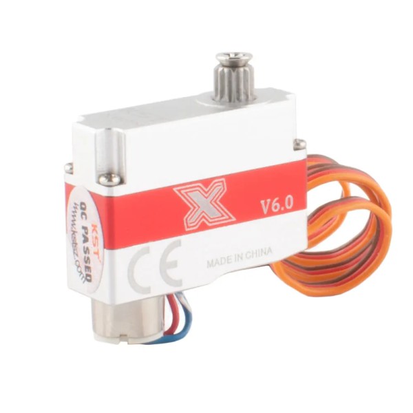 Ventas calientes KST X08N V6.0 2.8Kgf.cm 0.09sec Metal Gear Digital RC Gliders Motor sin núcleo para RC Glider Wing